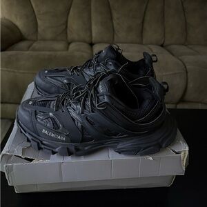 Balenciaga Men's Dark Sneakers